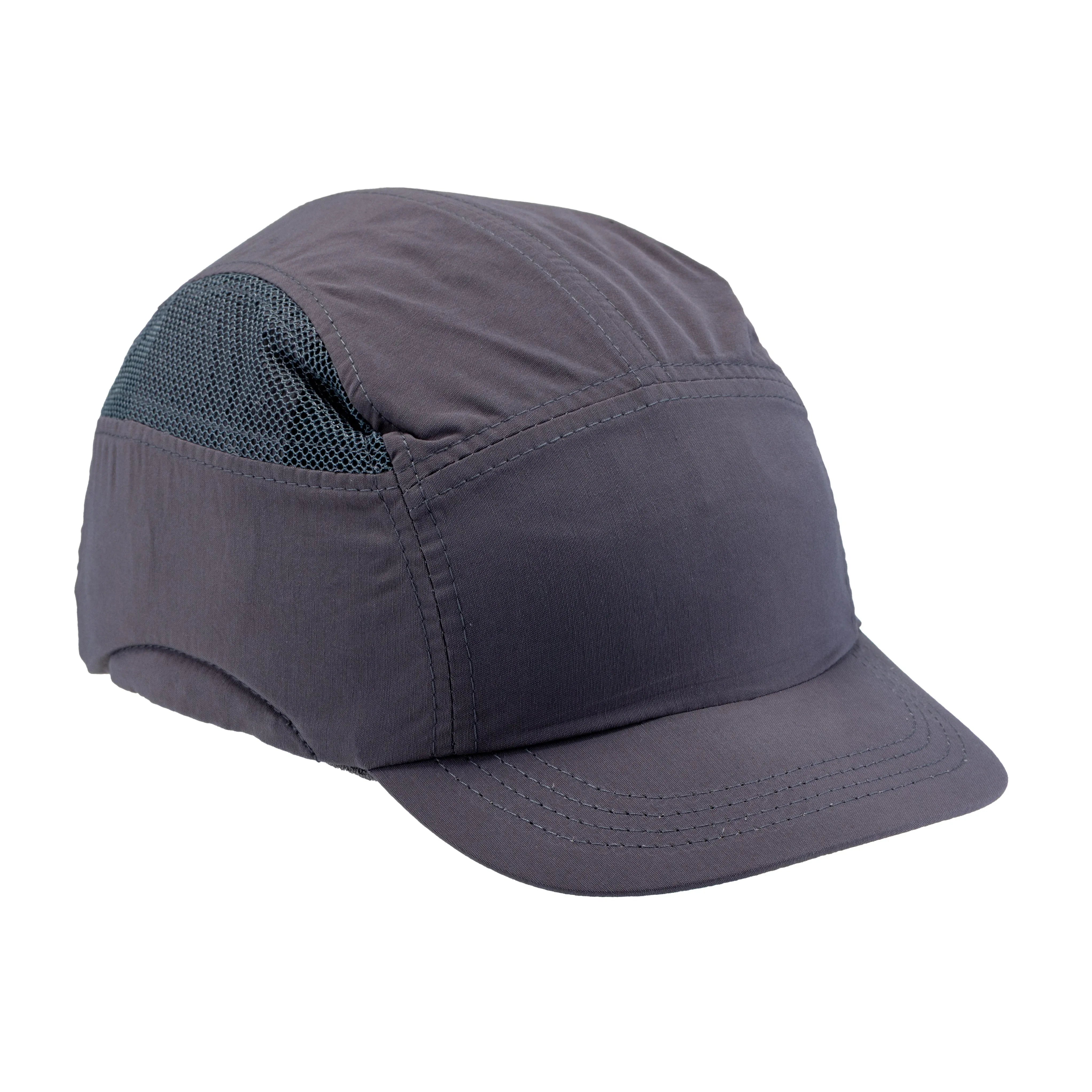 3M First Base Grey Short Peak ABS Protective Bump Cap for Head Safety - Gomix Brands Outlet